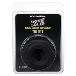 RockSolid by Doc Johnson Cockring The Nut 25 mm Noir